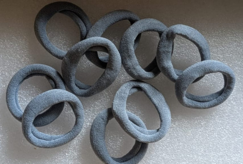 Grey Hairbands